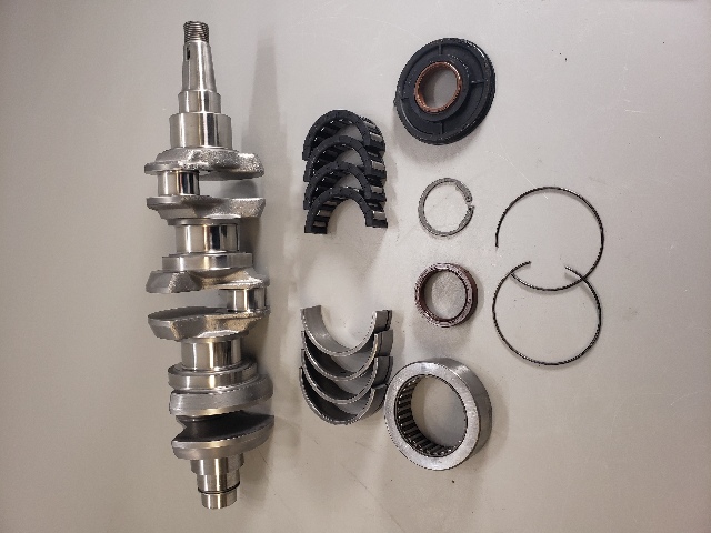 POLISHED! 5005192 Evinrude Johnson 2004 & UP ETEC Crankshaft 75 90 HP 3 Cyl