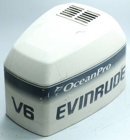 Johnson Evinrude Ocean Pro Hood Cover Top Cowling 200 HP V6