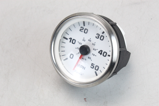 175609 Johnson Evinrude Faria 50MPH Speedometer 3-3/4"