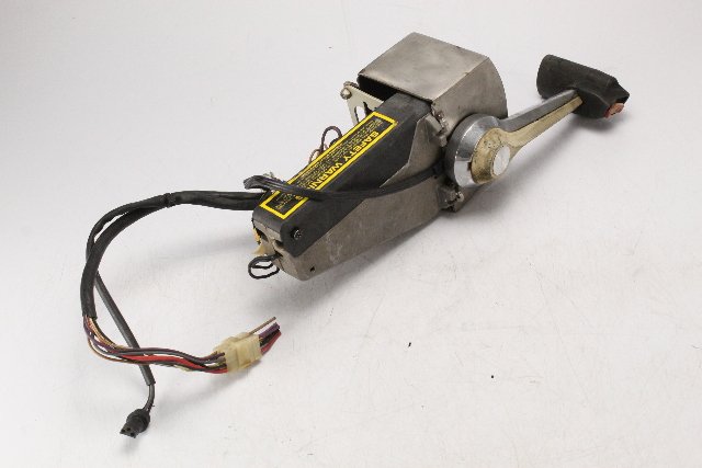 OMC Johnson Evinrude Binnacle Mount Control Box W/ Trim Switch & Key NO CABLES