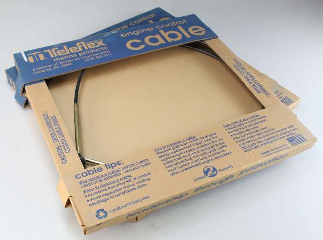 CC21009 Teleflex Mariner Throttle & Control Cable Set of 2 9' NEW OLD STOCK