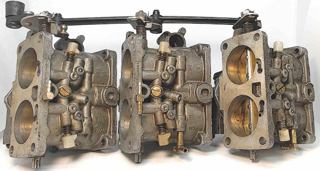 WHM-14 WMH14 Mercury Carburetor Set Unknown Years & HPs  FOR PARTS OR REPAIR