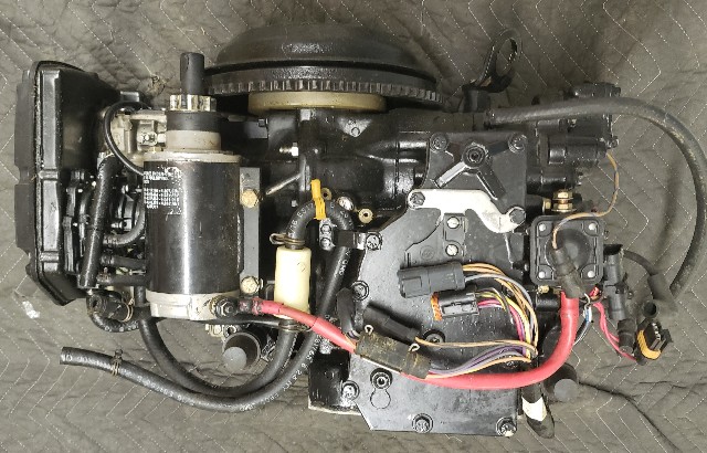 1993-05 Johnson Evinrude FULLY DRESSED Powerhead 40 48 50 HP 2 cylinder 2 stroke