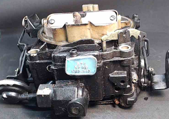 1347-9662 Unknown Years Mercruiser Carburetor Assembly 5.7L FOR PARTS/REPAIR