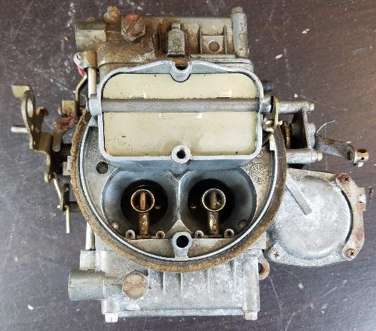 1850-5 Holley 4 Barrel Carburetor FOR PARTS OR REPAIR
