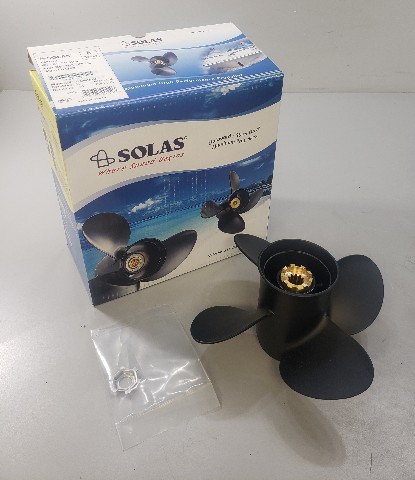 1213-100-13 1980-2017 Solas 10 x 13 Propeller for Mercury 9.9-25 HP NEW!
