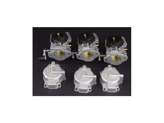 383625 383626 315082 Johnson Evinrude 1969 Carburetor Set 55 HP REBUILT