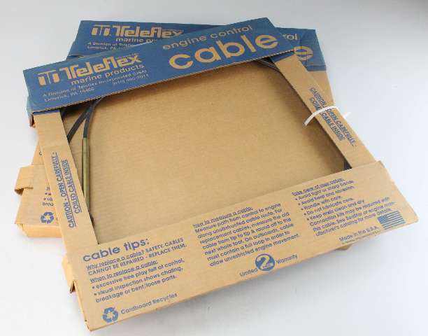CC21011 Teleflex Mariner Throttle & Control Cable Set of 2 11' NEW OLD STOCK