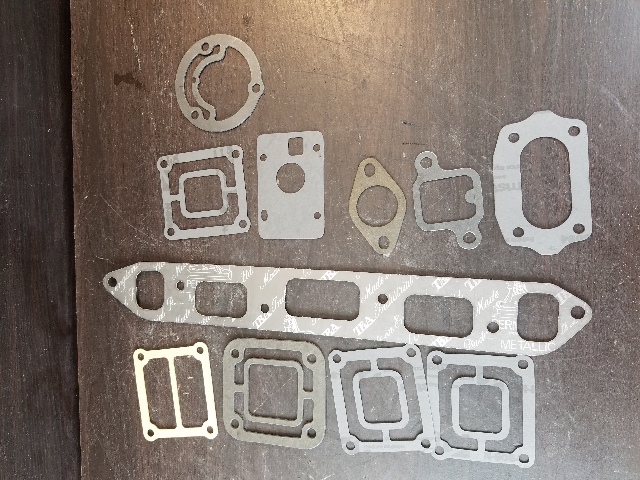 18-4370 Sierra Exhaust Manifold Gasket Set for OMC NEW