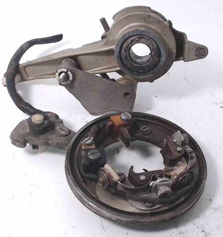 384549 Johnson Evinrude 1971-72 Trigger Plate & Spark Lever 100 125 HP 1 YR WTY