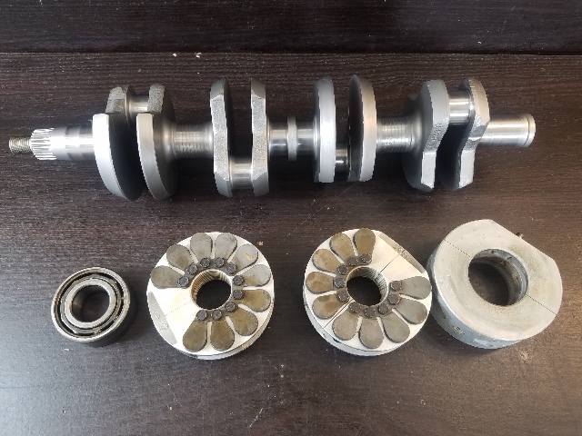 9074A2 6647A2 4979A2 Mercury & Mariner 1970-1986 Crankshaft 75 80 85 HP 4 Cyl