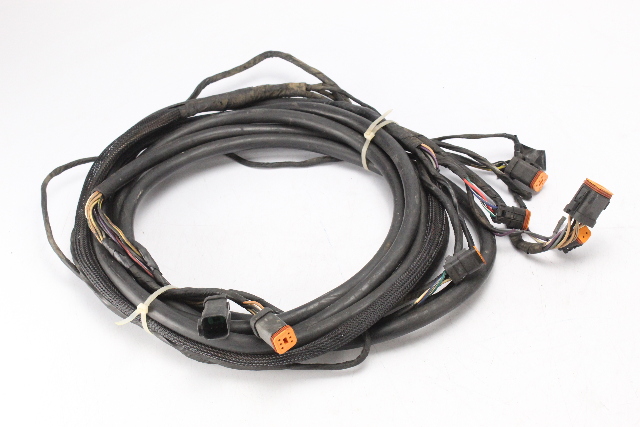 Johnson Evinrude OMC 1998 & Newer External Wiring Harness W/ Orange Plugs 19'