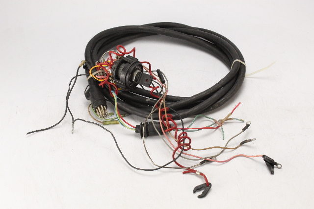 OEM Mercury 15' External Wiring Harness 8 Pin Plug W/ Key