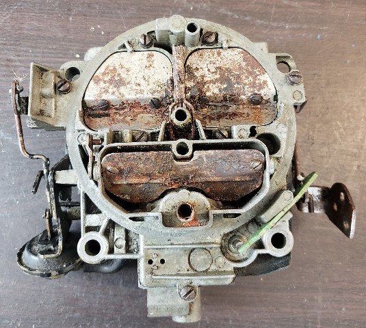 17059292 Rochester Quadrajet 5.0L Carburetor FOR PARTS OR REPAIR