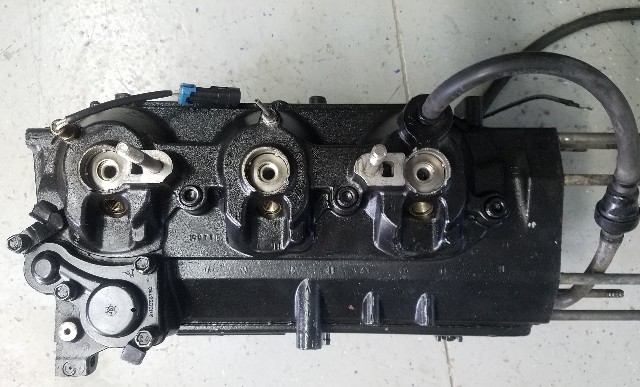 878581A34 Mercury 2006-12 Rebuildable Powerhead 75-125 HP DFI FOR PARTS/REPAIR
