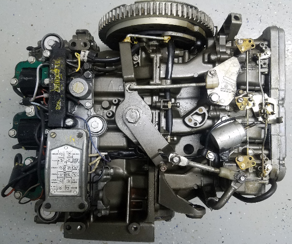 385758 Johnson Evinrude 1973-1978 Fully Dressed Powerhead 65 70 75 HP 3 Cyl