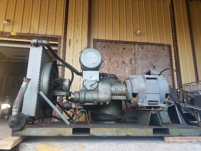 Joy 100 HP Industrial Air Compressor 8" L x 4-1/2" W x 4' 2" T C16637030070 480V