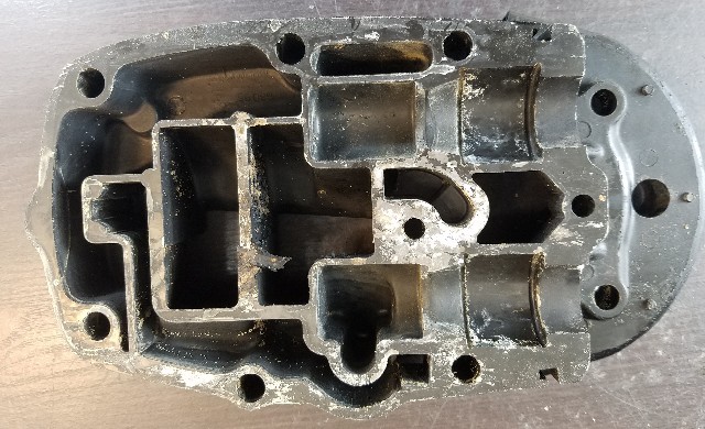 66096A1 Mercury 1973-1988 Exhaust Extension Plate 75 80 85 90 115 140 + HP