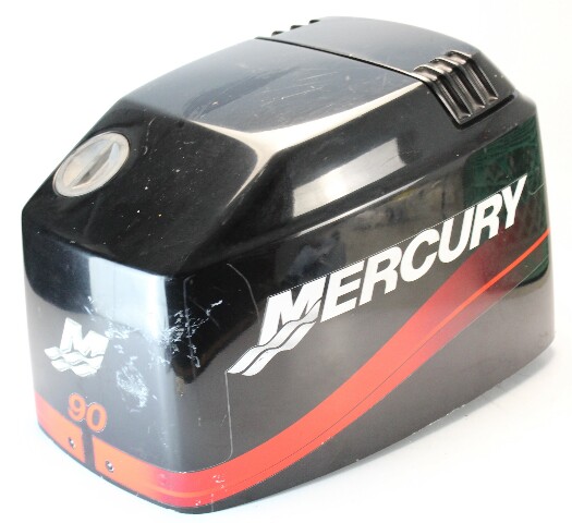 828353T7 Mercury 1994-2010 Hood Engine Cover Cowling 65 JET 75 90 HP 3 Cyl