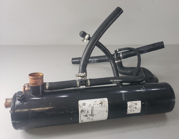23268396 Volvo Penta Heat Exchanger V8-350-CE-D 13 Hours!