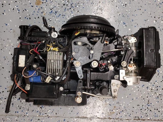 437341 Johnson Evinrude 1993-05 FULLY DRESSED Powerhead 40 48 50 HP 2 Cylinder