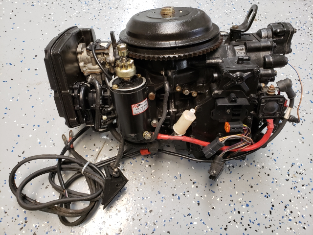 437342 Johnson Evinrude 1995-05 FULLY DRESSED Powerhead 40 48 50 HP 2 Cylinder