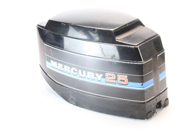 2177-8531A6 9163A22 Mercury 1977-1987 Top Cowl Hood Cover 18 20 25 HP