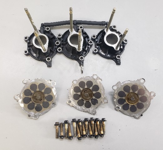 884296T Mercury Mariner 1988-04 Induction Manifold W/ Reed Block 65 75 + HP