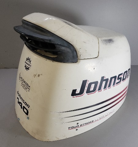 5033959 Johnson 2003-2005 Top Cowl Cowling Cover Hood 140 HP 4-Stroke