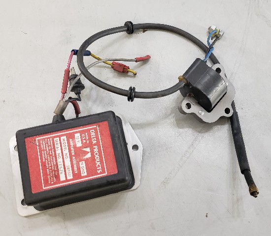 1 YEAR WTY! 389551 Johnson Evinrude 1969-1972 Amplifier & Coil Kit 85 100 HP V4