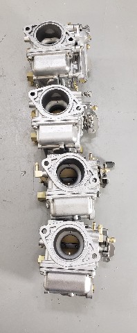 REBUILT! 804708T1 804708T2 Mercury 2000-05 Carburetor Set 75 90 HP 4 stroke