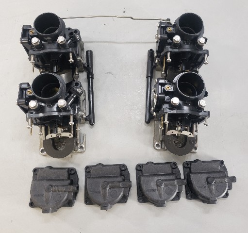 REBUILT! 5002139 5002138 Evinrude Johnson 2002-03 Carburetor Set 90 115 HP