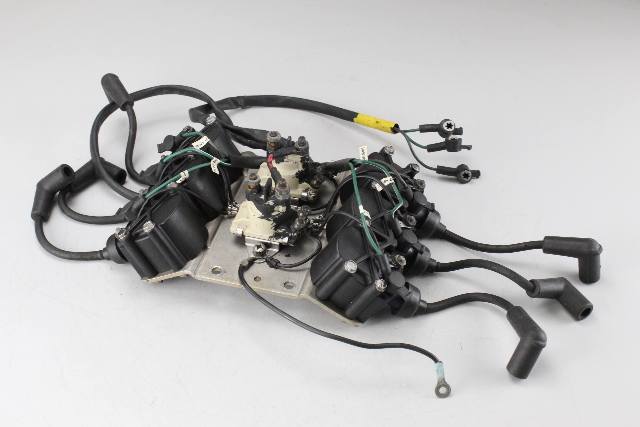 195871 7370A13 Mercury 1990-91 Ignition Coil Plate & Coils 135 150 + HP 1 YR WTY