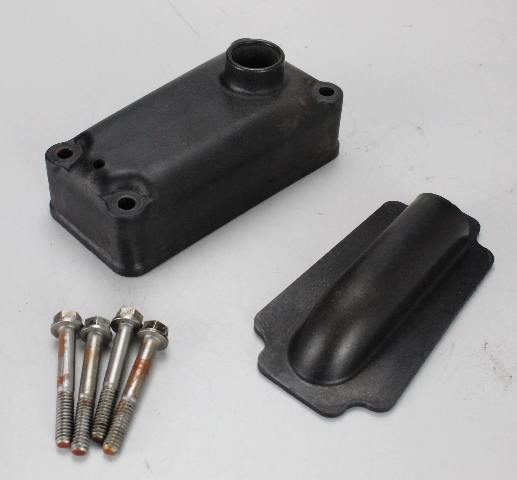 334343 334879 Johnson Evinrude 1989-98 Baffle Exhaust Relief & Plate 40 48 50 HP