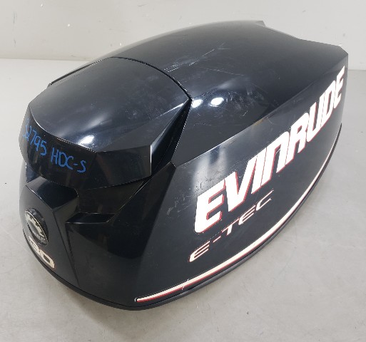 285755 0285755 Evinrude 2010-2012 E-TEC ETEC Top Cowl Hood Cover 25 30 HP 2 Cyl