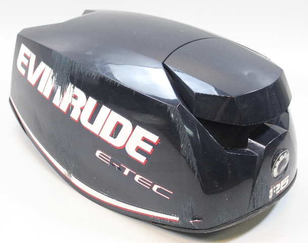 285755 0285755 Evinrude 2010-2012 E-TEC ETEC Top Cowl Hood Cover 25 30 HP 2 Cyl