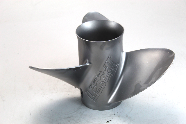 48-16990A45 Mercury 1970 & UP Laser II 13-1/4 x 20 Propeller RH 40 + HP NO HUB