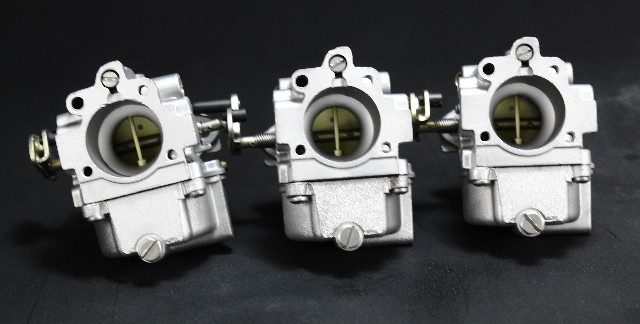 434530 C# 433236 Johnson Evinrude 1991 Carburetor Set 60 70 HP 3 Cyl REBUILT!