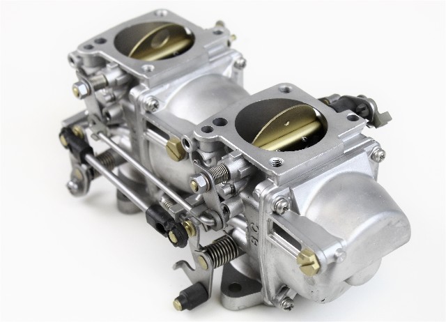 C# 6E972 Yamaha Mariner Carburetor Set 40 HP 2 Cylinder REBUILT!