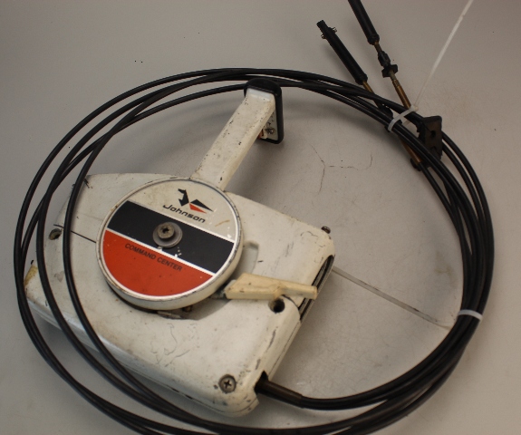 Johnson Evinrude OMC Side Mount Control Box With Cables