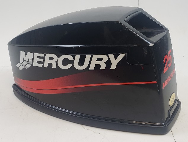 9163A19 Mercury Mariner 1988-1998 Top Cowl Hood Cowling Engine Cover 15 20 25 HP