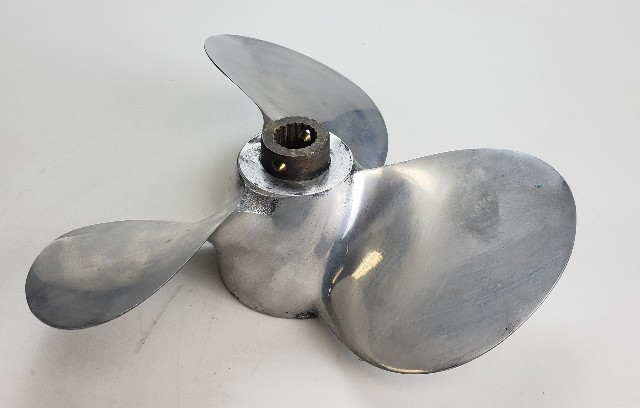 Chrysler Aluminum Propeller 3 Blade RH 12-1/8" x 13 18 Splines