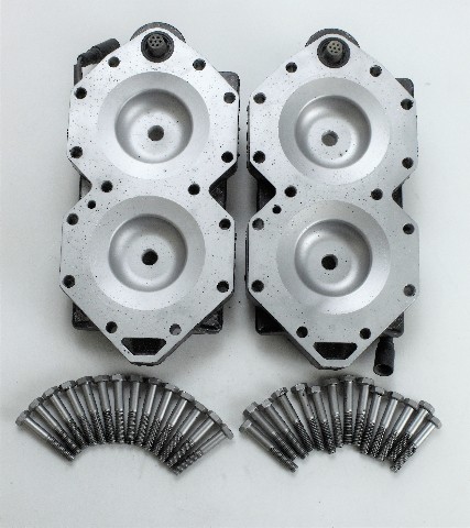 335810 0335810 Johnson Evinrude 1995-05 Cylinder Head Set 115 HP ONLY CLEAN