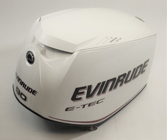285651 Evinrude Johnson 2006-07 ETEC Hood Top Cowl Engine Cover 75 90 HP 3 Cyl