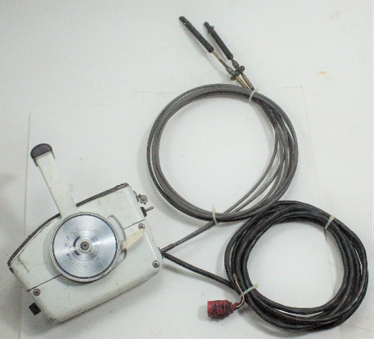 Johnson Evinrude 73-77 Power Pilot Side Mount Control Box Key Harness & Cables