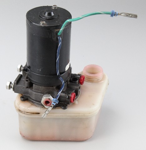 TESTED! Mercruiser 2 Line 2-wire Power Trim Pump, Motor & Reservoir