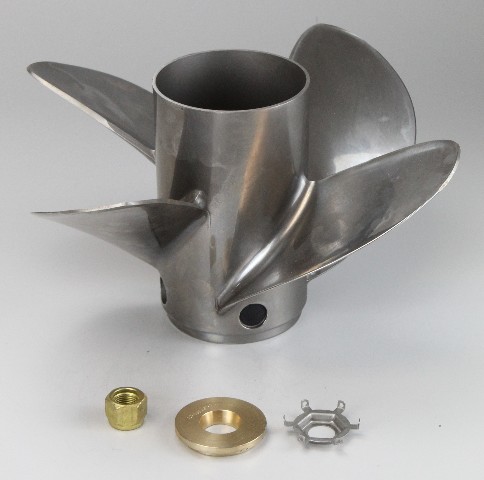 857024A46 Mercury Revolution 4 RH 14-5/8 X 17 Propeller 115-300 HP NEW TAKE OFF!