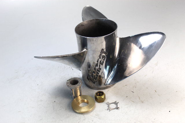 48-825864A40 Mercury Tempest RH 14-3/4 X 23 Propeller 90 115 + HP 6 MTH HUB WTY
