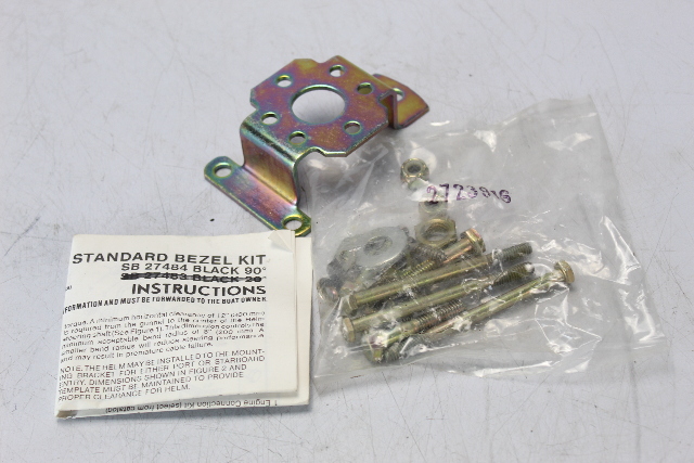 SB27484 Teleflex Safe-T Bezel Kit Black 90 Degree NEW