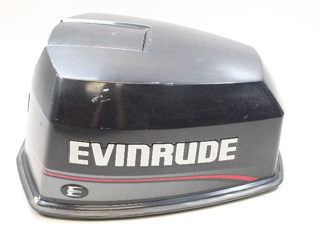 Johnson Evinrude Late 80's-Early 90's Top Cowling Engine Cover Hood 90 HP V4
